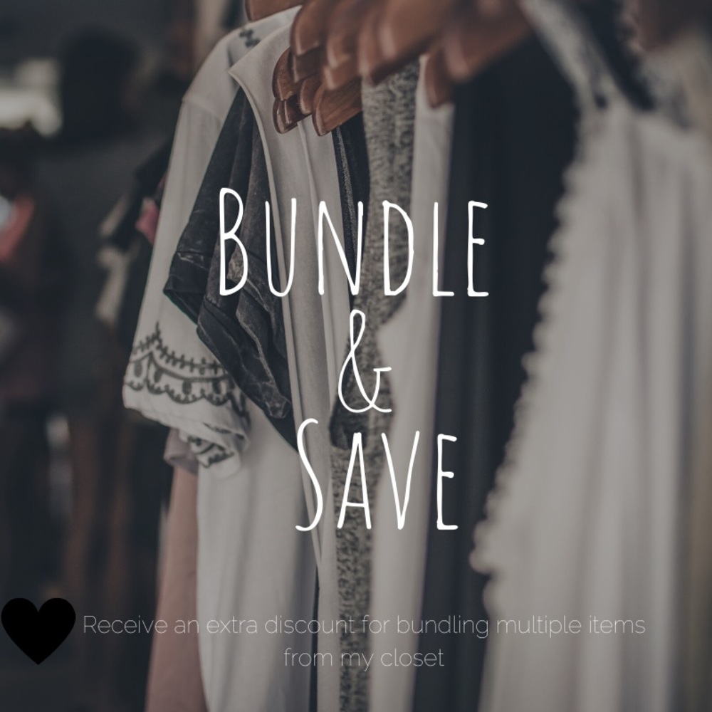 🖤Bundle & Save🖤